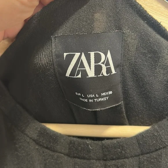 ZARA Ribbed Midi Dress - Picture 3 of 6